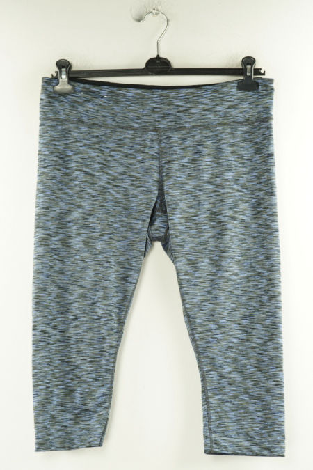 Legginsy 3/4 granatowe melanż