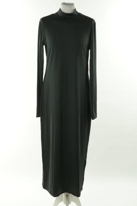 Sukienka czarna gładka, H&M