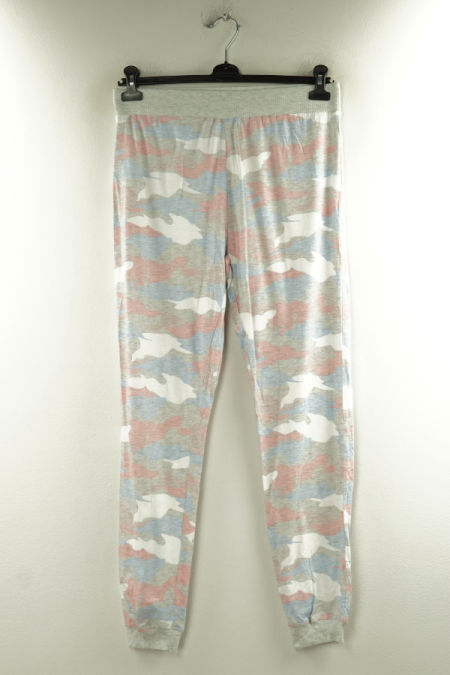 Spodnie piżamowe w kolorowe moro