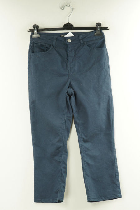 Spodnie 3/4 granatowe jeansowe