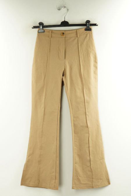 Spodnie beżowe dzwony