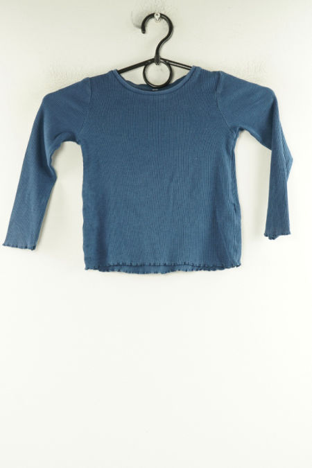 Bluzka granatowa prążkowana