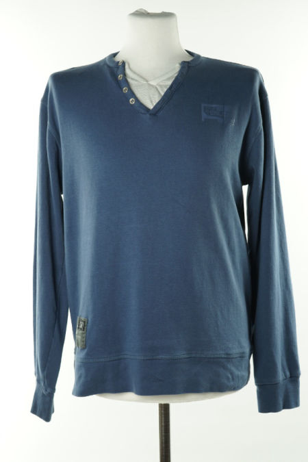 Bluza niebieska cienka