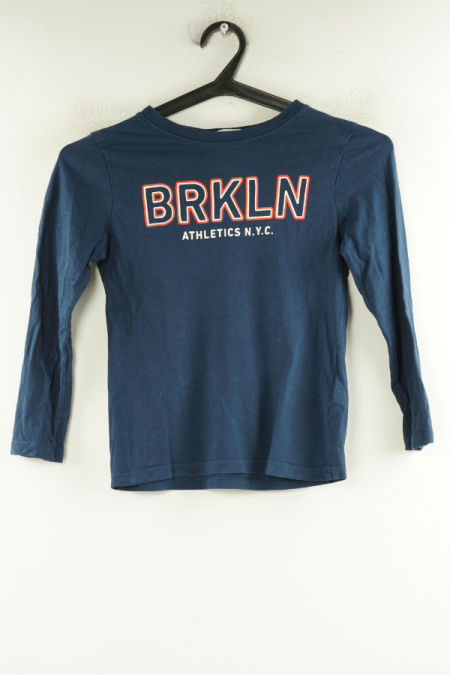 Bluzka granatowa z napisem