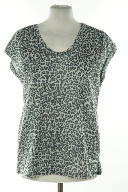 Koszulka szara w czarne cętki