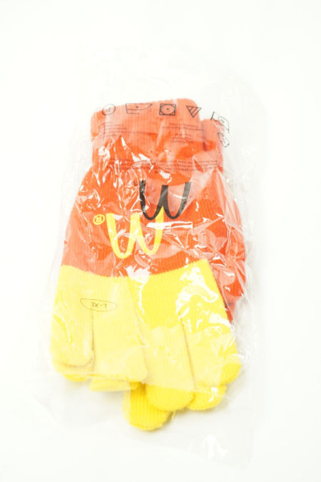 Rękawiczki czerwono-żółte