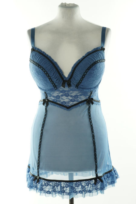 Koszula nocna niebieska