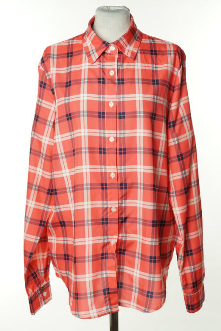 Koszula różowa kraciasta