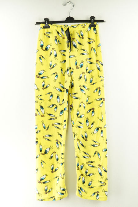 Spodnie żółte piżamowe