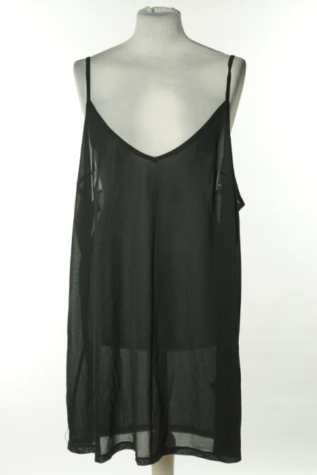 Koszulka czarna prześwitująca