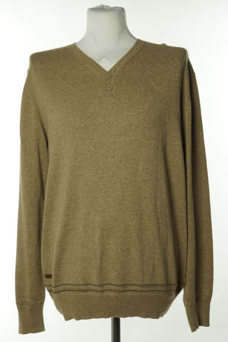 Sweter beżowy bawełniany