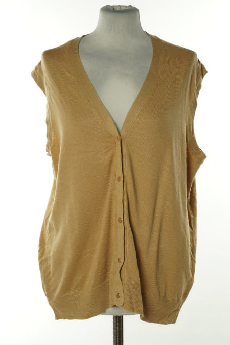 Kamizelka sweterkowa beżowa, PRIMARK