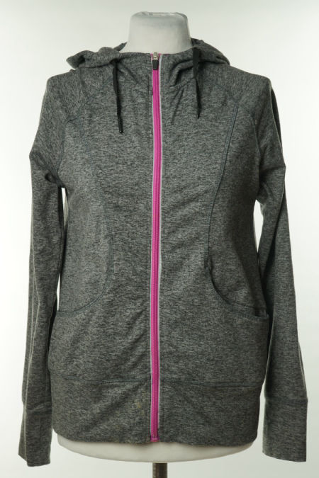 Bluza sportowa ciemnoszara melanż