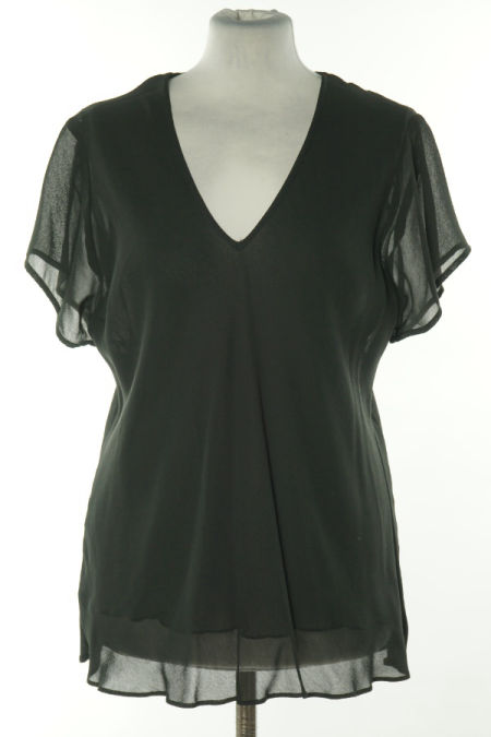 Bluzka czarna gładka