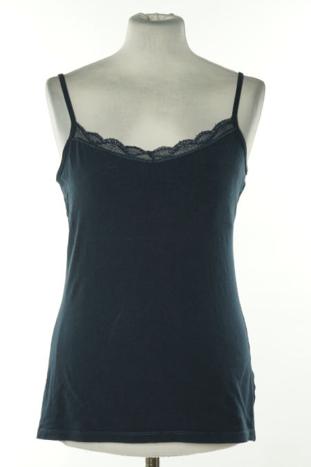 Koszulka granatowa z koronką