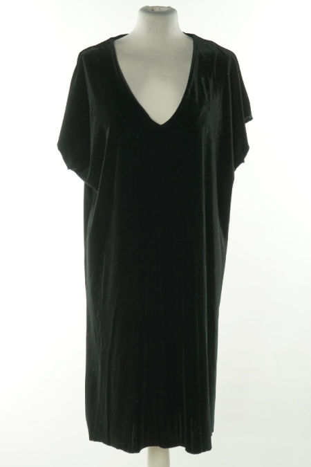 Sukienka czarna welurowa