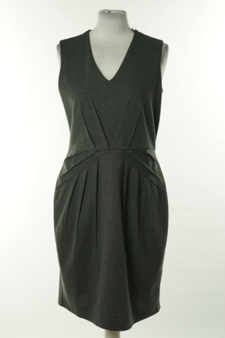 Sukienka ciemnoszara H&M