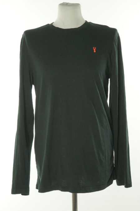 Bluzka czarna gładka, NEXT