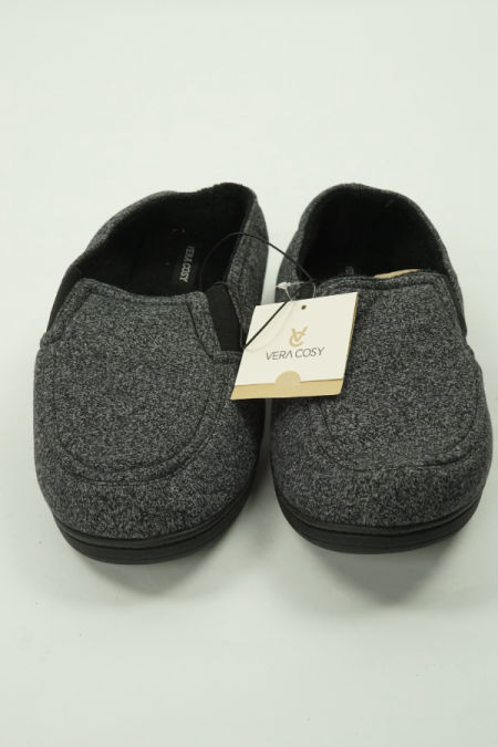 Kapcie szare melanż