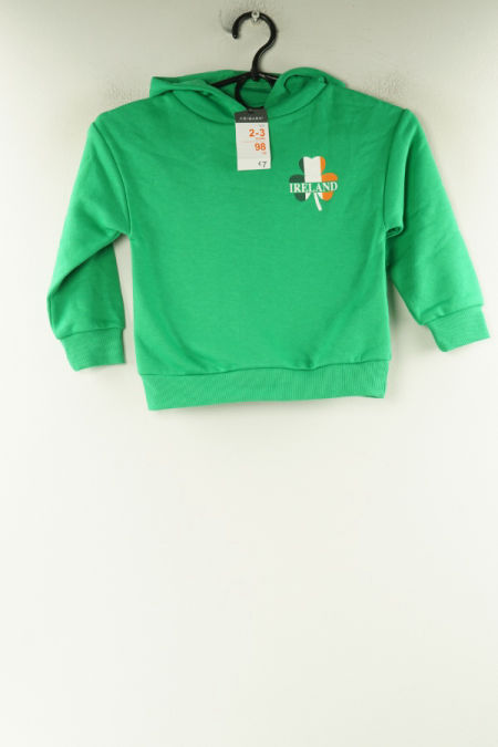 Bluza zielona z kapturem