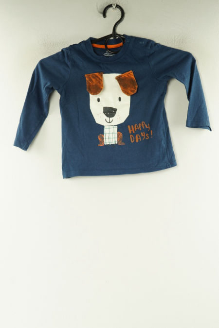 Bluzka granatowa pies