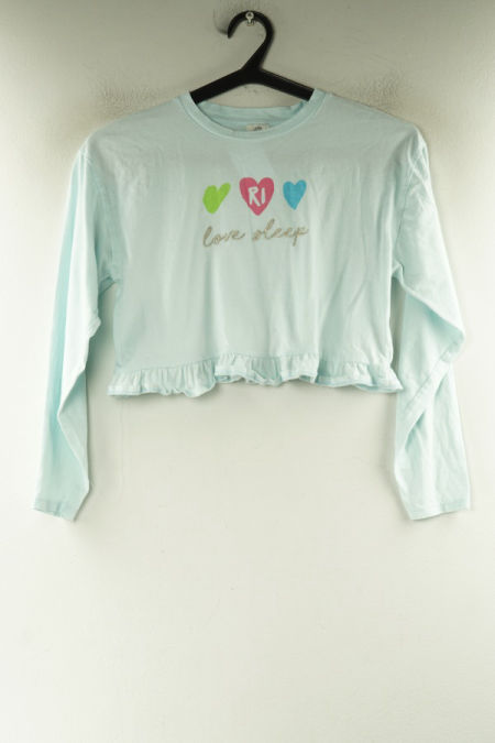 Koszulka miętowa serca