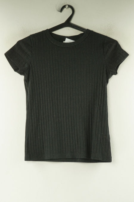 Koszula czarna prążkowana