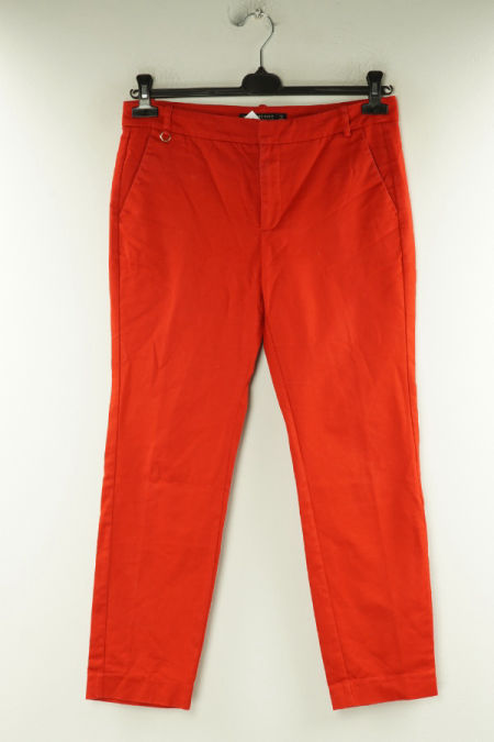 Spodnie czerwone jeansowe