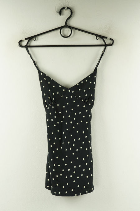 Bluzka czarna w kropki