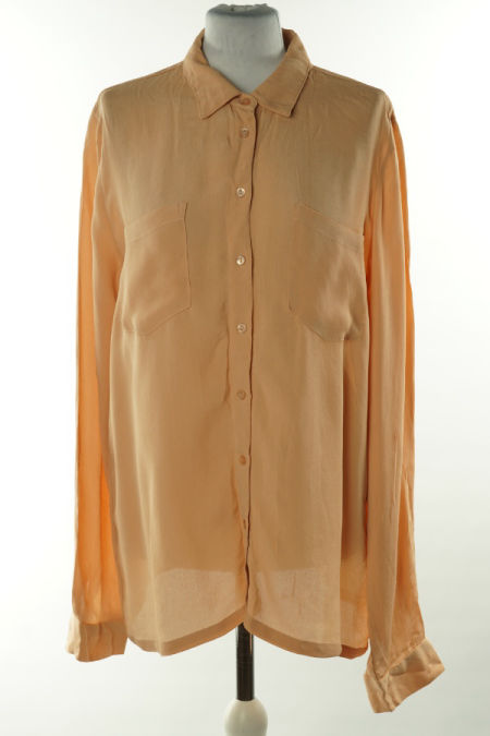 Koszula brzoskwiniowa z kieszeniami