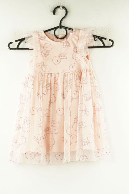 Sukienka różowa z tiulem