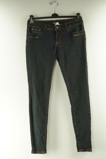 Spodnie czarne jeansowe