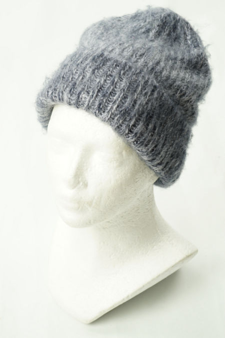 Czapka granatowa melanż