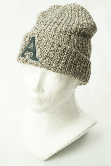 Czapka szara melanż